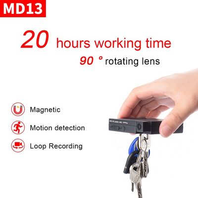 Bewegungs-Entdeckung magnetisches 1500mAh Mini Body Camera