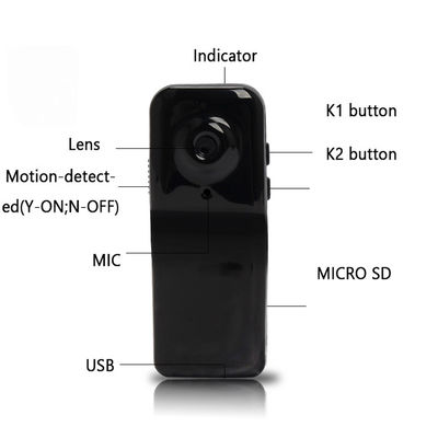Wifi verstecktes recorder-Sprachaufzeichnungsanlage PC Webcam der Kamera-960P Audio