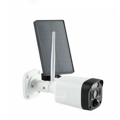 IP-Kamera Sonnenkollektors Hotsale HD batteriebetriebene drahtlose im Freien mit der Zweiwegaudiosolaraufladung