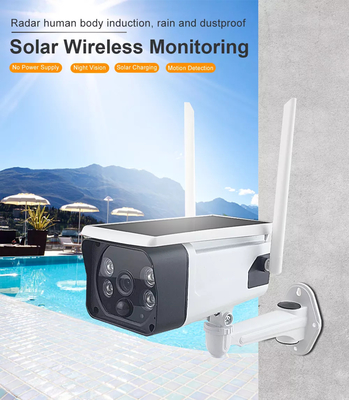 Batterie-drahtlose Solarkamera-Überwachungs-Sicherheit Wifi-Kamera Leistungsaufnahme der Smart Home-geringen Energie im Freien