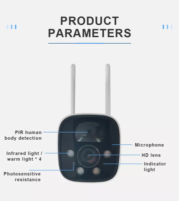 Zweiwegaudiodrahtlose Kamera 2MP Color Night Vision des wolken-Speicher-batteriebetriebene Sonnenkollektor-PTZ WiFi